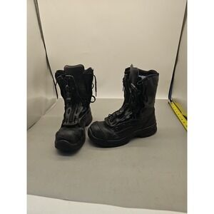 HAIX Airpower XR1 Leather Firefighter Combat Boots Capped Toe Waterproof Size 7